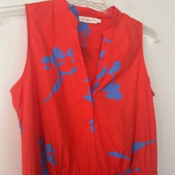 Tory Burch Garden Port Women’s Sleeveless Mini/Knee length Dress S - Picture 2 of 8
